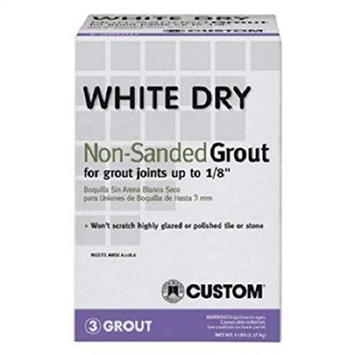 Custom Building Product WDG5 5 lb NonSanded White Tile Grout in Kenya Whizz Tile Grout