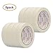 White Masking Tape, 8 Pack General Purpose Masking Tape for Labeling, Painting, Seaming, 0.98 Inch, 32 Yard/Roll (8pack)