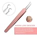 Blackhead Remover Tool Kit, Blemish Pimple Comedone Extractor Tool Set, Professional Surgical Stainless Steel Tweezers Kit, Acne Removal Tools,Treatment for Blemish, Whitehead Popping Removing, 2 PCS