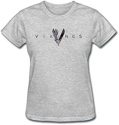 Xerinin Women's Vikings S04 TV Show Logo T shirts