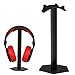 Headphone Stand, Fatanics Universal Headset Holder for Over Ear Headphones, Made of Aluminum and ABS, Black