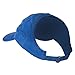Ladies Washed Cotton Ponytail Cap - Royal OSFM