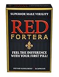 4-Pack Clinically Tested Red Fortera Fast Acting Tribulus Energy & Performance Booster | Increase Satisfaction, Performance and Stamina On-Demand! (Includes 4 Capsules)