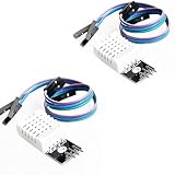 HiLetgo 2pcs DHT22/AM2302 Digital Temperature And Humidity Sensor Module Temperature Humidity Monitor Sensor Replace SHT11 SHT15 for Arduino Electronic Practice DIY