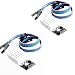 HiLetgo 2pcs DHT22/AM2302 Digital Temperature And Humidity Sensor Module Temperature Humidity Monitor Sensor Replace SHT11 SHT15 for Arduino Electronic Practice DIY