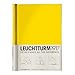 LEUCHTTURM1917 345723 Sprinback Binder PEKA, for 150 Sheets, Lemon
