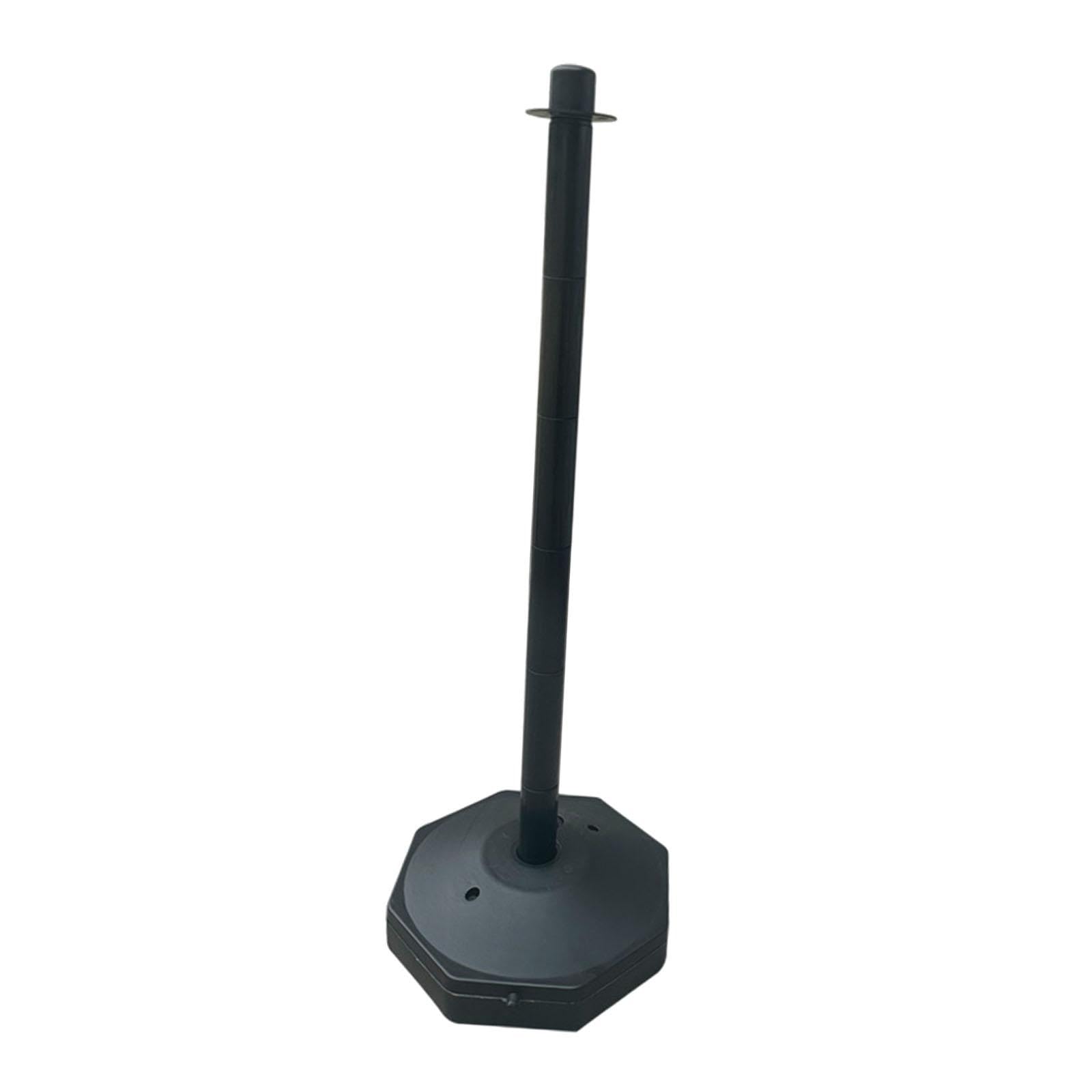 33inch Traffic Post Cone, Parking Post, Multipurpose for Construction Roads Traffic Caution, Black