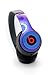 Beats by Dre Solo 2 Wireless - Custom Bluetooth Dr. Dre Headset - Design (Hyper Chameleon Blue/Purple)
