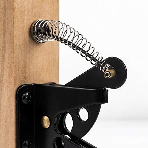 Self Locking Gate Gravity Latch Stainless Steel Spring Loaded with