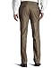 Perry Ellis Men's Portfolio Classic Fit Flat Front Folio Flex Waistband Sharkskin Pant,Rock Taupe,36x34