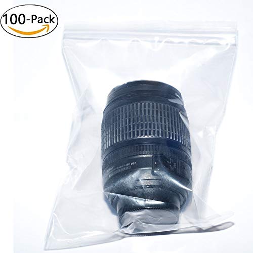 Wekoil Anti-Static Reclosable Poly Bags Poly Bags Size 15x20/6"x8",Clear Plastic 5.5Mil Thick Shipping Food Storage Electronic Accessories Industrial Package Wrapper Retail Bags - Thumbnail 6