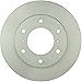 BOSCH 38011009 QuietCast Premium Disc Brake Rotor - Compatible With Select Mitsubishi Montero; FRONT - Single