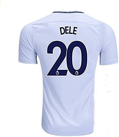 Dele #20 Tottenham Hotspur Home 17-18 Soccer Jersey Men's Color White Size M