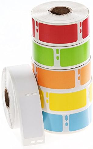 Dymo compatible deep freeze thermal labels 1" x 2.125" / 25.4mm x 54mm