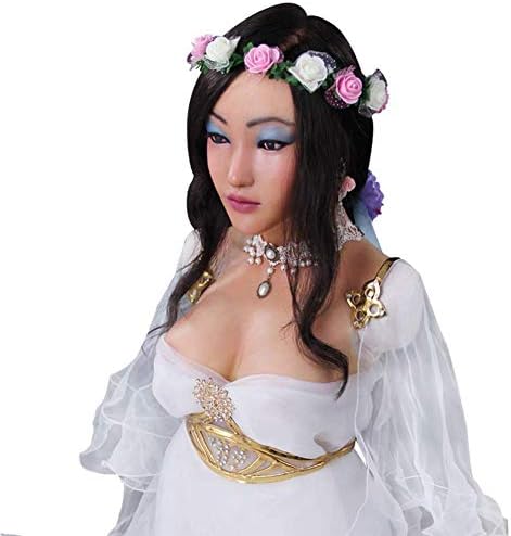 SXFYGYQ Breast Mask Ms. Soft Silicone Breast Mask Dresser Artificial Soft Breast Wear Dress Up Halloween Costume