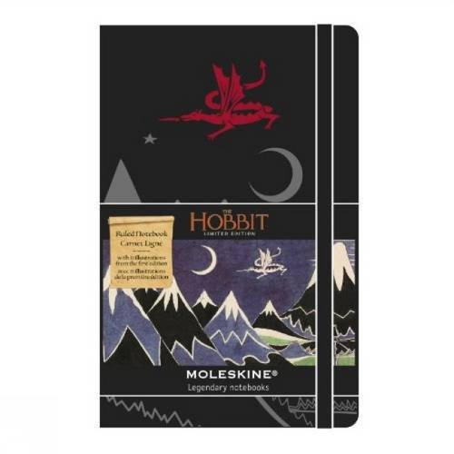 Moleskine The Hobbit Limited Edition Notebook, Large, Ruled, Black, Hard Cover (5 x 8.25) (Limited Editions)