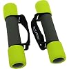 LIFEFIT Unisex Adult Hantel Softband, Hellgrün, 2 x 1.5 kg