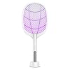 Niumen USB-oplaadbare vliegenmepper, elektrische Bug Zapper elektrische muggenmepper en anti-muggenlamp, twee functies…