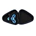 Creazy Gift For Fidget Hand Spinner Triangle Finger Toy Focus ADHD Autism Bag Box Case (Blue)