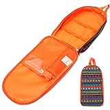 Yangshine Camping Kitchen Cutlery Storage Bag Camp Picnic BBQ Travel Cookware Case Water Resistant Bag for Carrying Cutting Board, Rice Paddle,Tongs, Scissors, Knife, Spoon