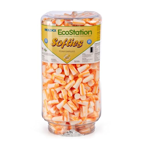 Moldex Softies® Ecostation® Disposable Foam Earplug Dispenser Refill 6702, NRR…