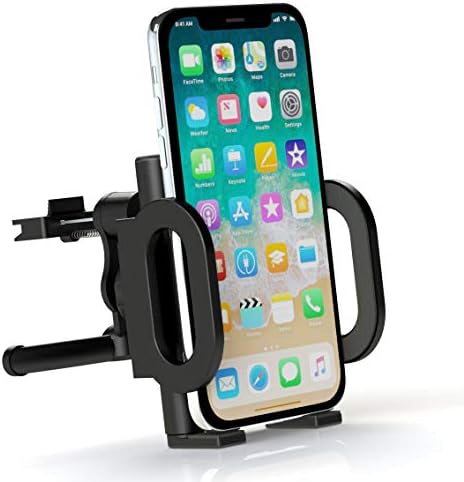 Car Mount, Attom Tech Air Vent Car Phone Mount Holder Cradle with Kickstand, 360 Deg Rotatable Joint Fits iPhone 7/7 Plus,6s Plus,Galaxy S8 S7 Edge and All Cell Phones Smartphones