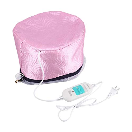 220V Electric Hair Thermal Treatment Beauty Steamer SPA Nourishing Hair Care Cap Waterproof Anti-Electricity Control Heating
