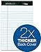 TOPS Docket Writing Tablet, 5 x 8 Inches, Perforated, White, Narrow Rule, 50 Sheets per Pad, 6 Pads per Pack (63366)