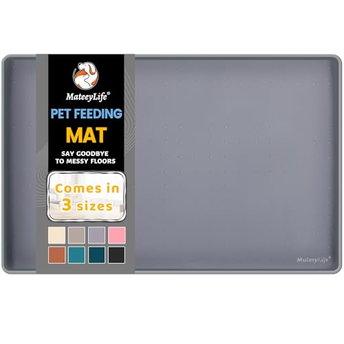 MateeyLife Silicone Pet Feeding Mat