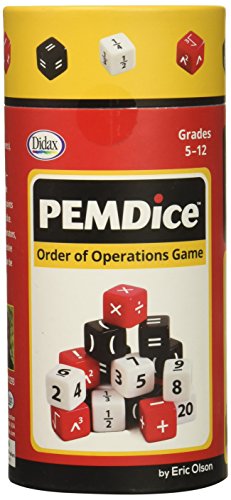 Didax PEMDice Order of Operations Game