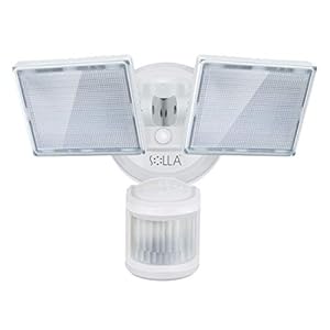 SOLLA LED-beveiligingslicht, 3000lm, 34W buiten bewegingssensor licht, 5000K daglicht wit, waterdichte IP65 schijnwerper…