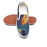 VCERTHDF Fancy Fish And Cat Fashion Slip-On Shoe