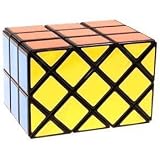 Diansheng 3x3 Ancient Double Fish Cube Black by Oikawa