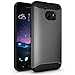 HTC 10 Case, TUDIA Slim-Fit Merge Dual Layer Protective Case for HTC 10 (HTC One M10) (Metallic Slate)