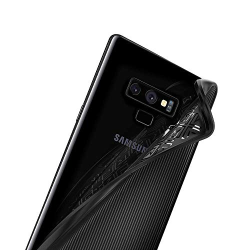 Spigen [LA Manon Classy Funda Samsung Galaxy Note 9 con un diseño Elegante y fácil Agarre - Black - Imagen 7