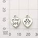 iloveDIYbeads 100g (70pcs) Craft Supplies Antique Silver Pet Dog Animals Charms Pendants for Crafting, Jewelry Findings Making Accessory for DIY Necklace Bracelet M152