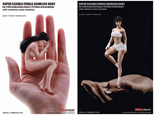 OBEST TBLeague 1/12 Scale Figure Body Seamless Body gravure Model Body Set White Skin PHMB2018-T01A (PHMB2018-T01A)