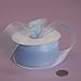 Light Blue Shimmer Sheer Organza Ribbon, 7/8