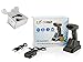 LS-PRO 2D QR Wireless Bluetooth Barcode Scanner, USB Cradle Receiver, Handheld 1D/2D Data Matrix PDF417 Image Reader, 100 ft Transmission Range, 2200mAh Battery, 1 Year Warranty