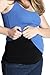 Belly Armor Maternity Belly Band with Radiation Shielding Fabric available in Black, Nude and Hot Pink - Protective Support Bands Effective at Shielding Everyday Wireless Radiation