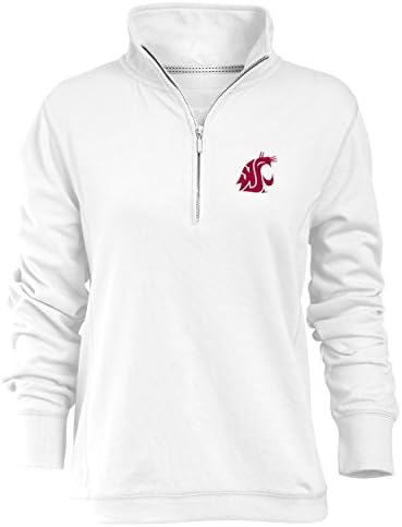 Camp David NCAA Hampton Women's Relaxed Quarter-Zip Pullover