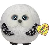 Ty Beanie Ballz Hoots Owl Plush, Medium