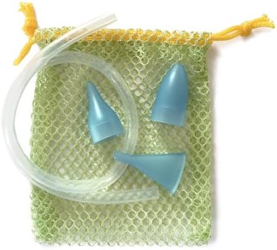 BabyComfy Nose Nasal Aspirator REPLACEMENT SET - The Snot Sucker (BLUE)