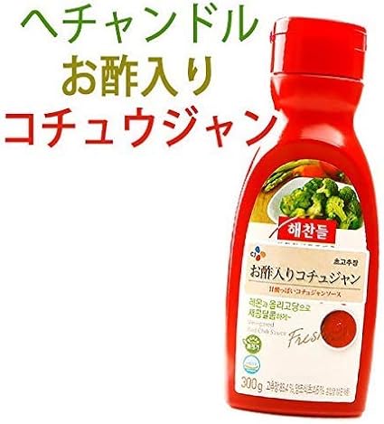 韓国 調味料 味噌 ヘチャンドル お酢入り コチュジャン 300g ヘチャンドル コチュジャン 通販 Amazon