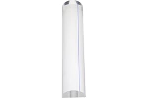 TIDTALEO Acrylic Ruler with 6-inch Reading Magnifier Strip for Books Maps and Electronics