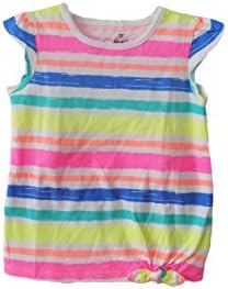 Jumping Bean Multi Color Stripes with Bottom Tie (3T)