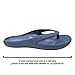 Cheeks Health Sandals, by Tony Little – One Piece Foot Technology; Made from Low Impact EVA Plastic, Waterproof, Lightweight with Arch Support, Molded Footbed,Gel Insoles – Health Sandals Solid – Denim – Size 8thumb 4