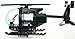 AH-6 Little Bird Army Helicopter with Navy Seal Team 6 - Modern Brick Warfare Custom Kit