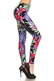 Leggings Depot Ultra Soft Women's Popular BEST Printed Fashion Leggings Group2 (Always A Lady)