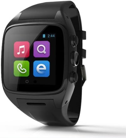 Lincass S16 AWATCH 3g Wcdma GSM SIM Card Mobile Phone Smartwatch Phone Android Hd Camera GPS Smart Wear Watches (Black)